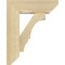 Ekena Millwork Balboa Slat Rough Sawn Bracket, Douglas Fir, 4"W x 16"D x 20"H BKT04X16X20BOA06RDF - alternate 3